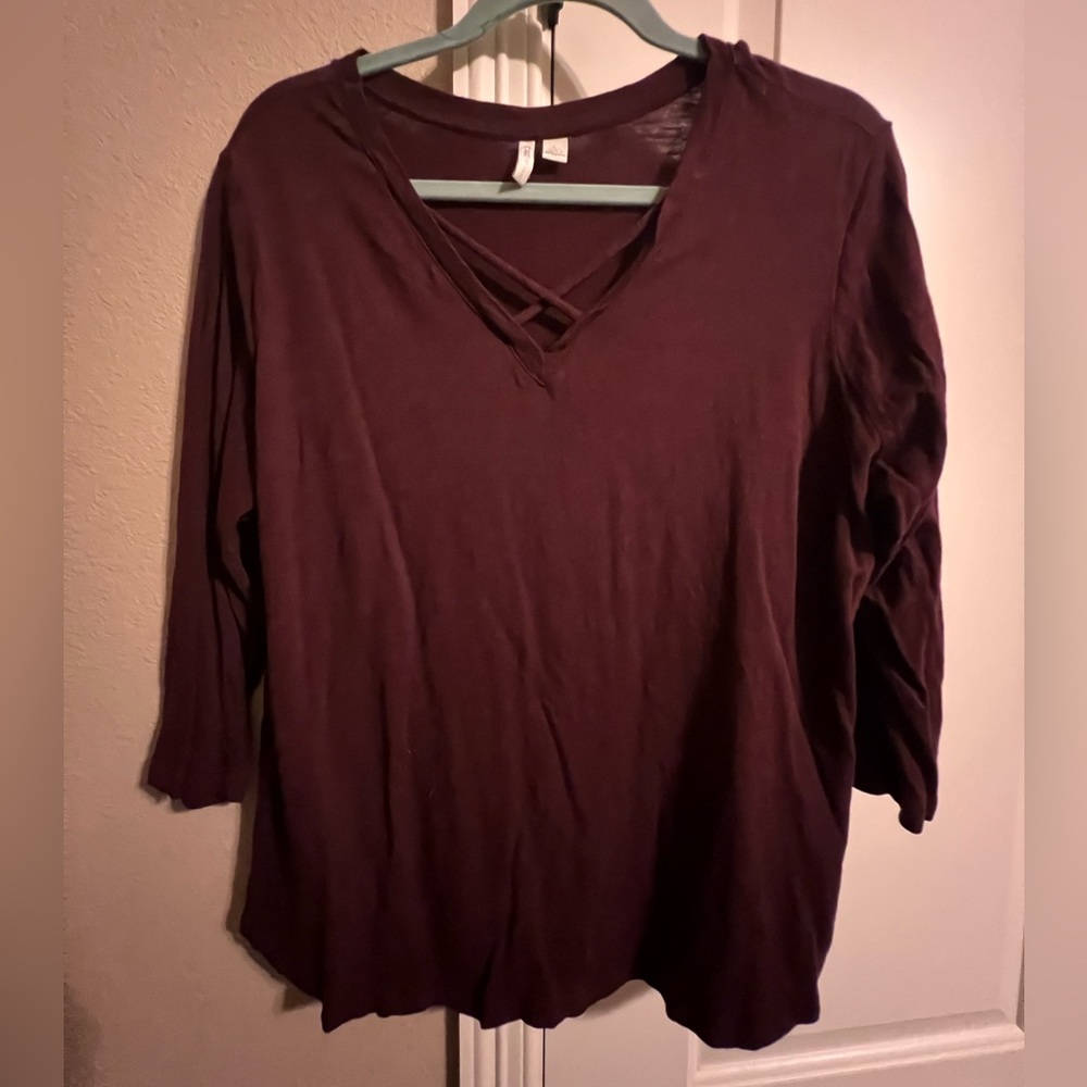 Cato 3/4 sleeve blouse